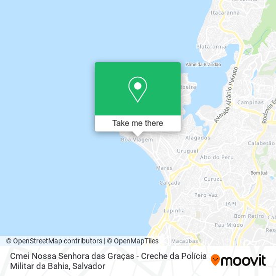 Cmei Nossa Senhora das Graças - Creche da Polícia Militar da Bahia map