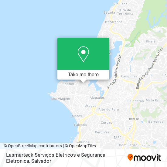 Lasmarteck Serviços Eletricos e Seguranca Eletronica map
