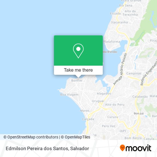 Mapa Edmilson Pereira dos Santos