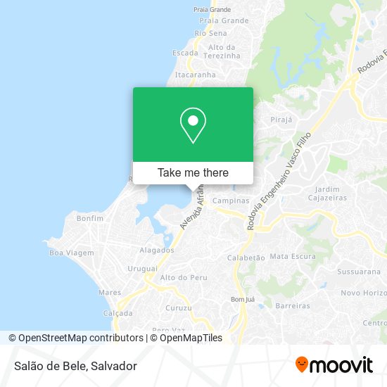 Salão de Bele map