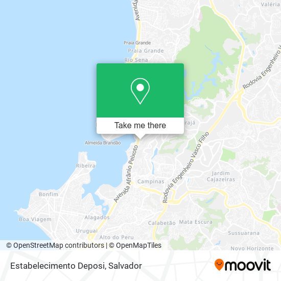 Estabelecimento Deposi map