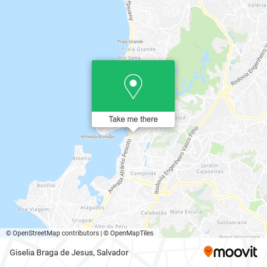 Mapa Giselia Braga de Jesus