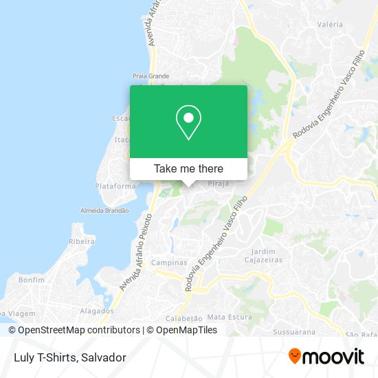 Luly T-Shirts map