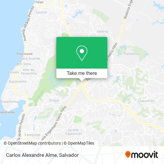 Carlos Alexandre Alme map