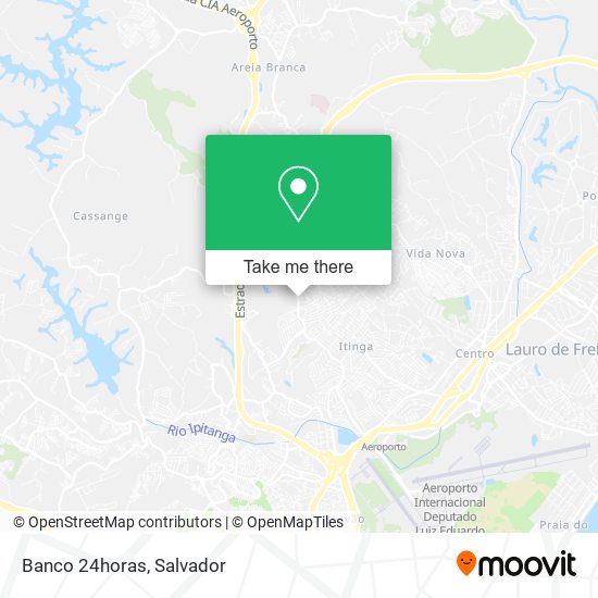 Banco 24horas map