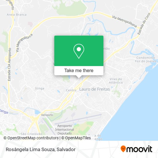 Rosângela Lima Souza map