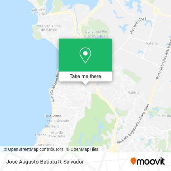 José Augusto Batista R map