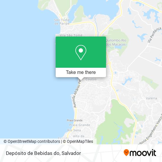 Mapa Depósito de Bebidas do