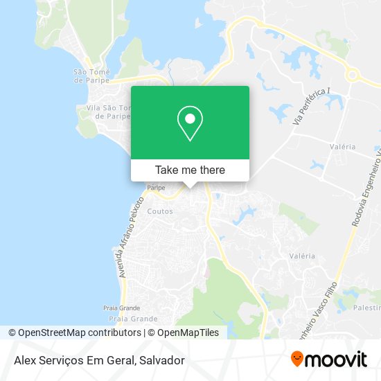 Alex Serviços Em Geral map