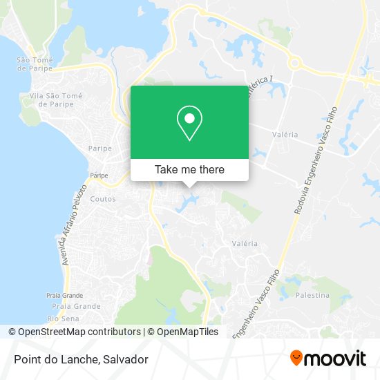 Point do Lanche map