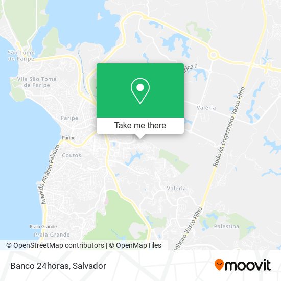 Banco 24horas map