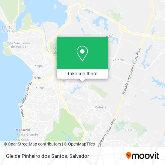 Mapa Gleide Pinheiro dos Santos