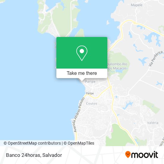 Mapa Banco 24horas