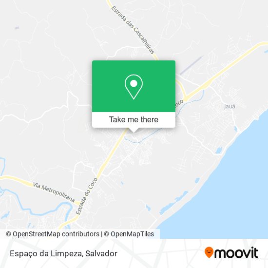 Espaço da Limpeza map