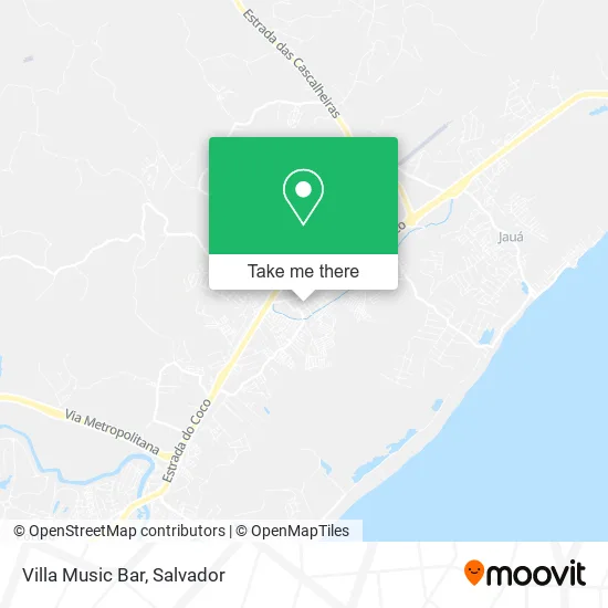 Villa Music Bar map
