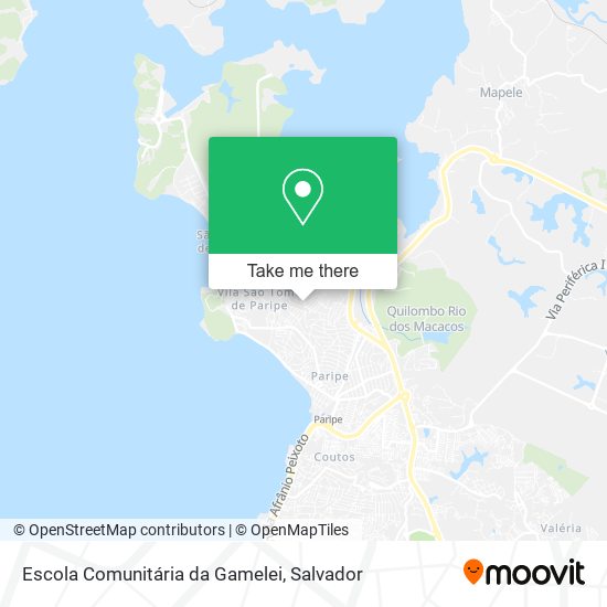 Escola Comunitária da Gamelei map