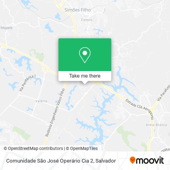 Comunidade São José Operário Cia 2 map