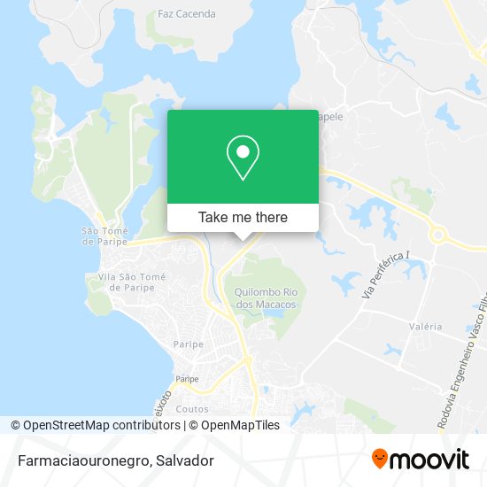 Farmaciaouronegro map