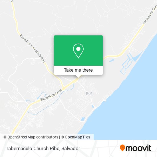 Tabernáculo Church Pibc map