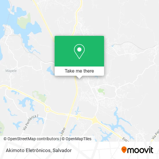 Akimoto Eletrônicos map