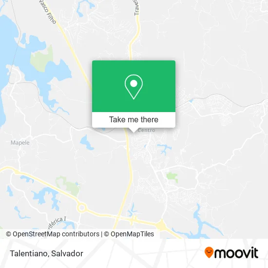 Talentiano map