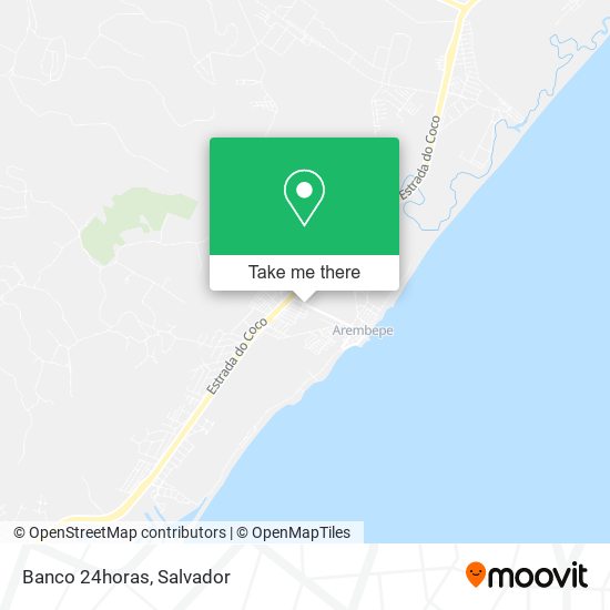 Banco 24horas map