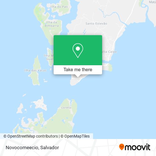 Mapa Novocomeecio