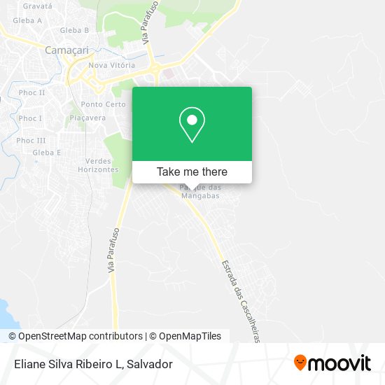 Eliane Silva Ribeiro L map