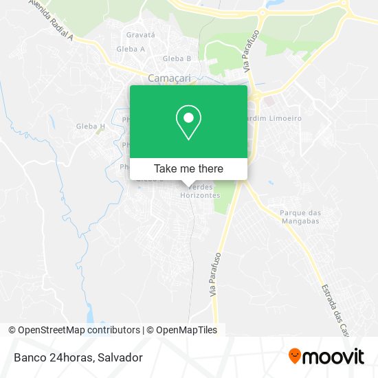 Banco 24horas map