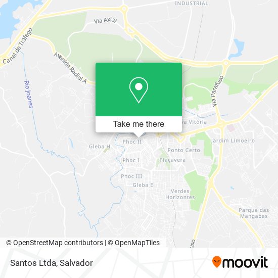 Santos Ltda map