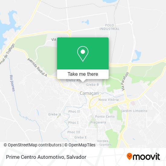 Prime Centro Automotivo map