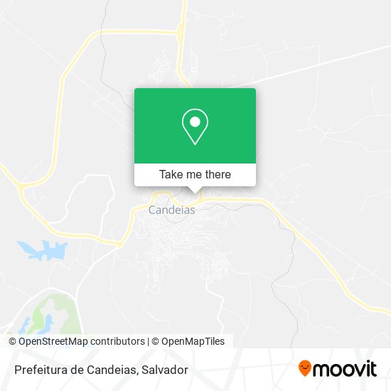 Prefeitura de Candeias map