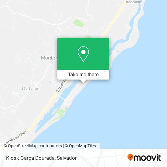 Mapa Kiosk Garça Dourada