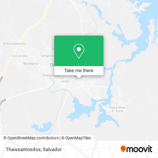 Thaissantosdos map