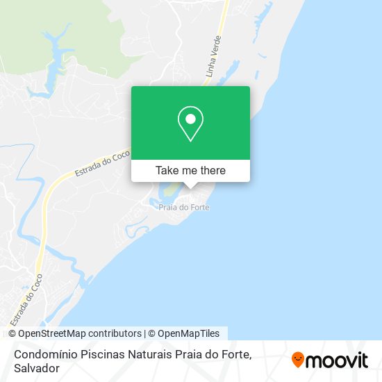 Condomínio Piscinas Naturais Praia do Forte map