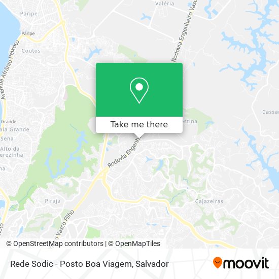 Rede Sodic - Posto Boa Viagem map