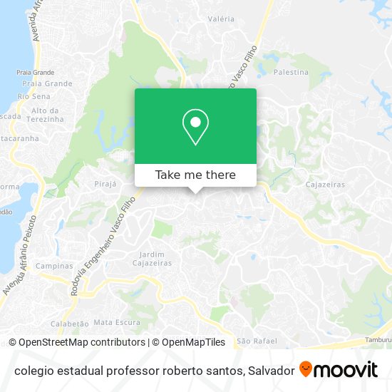 colegio estadual professor roberto santos map