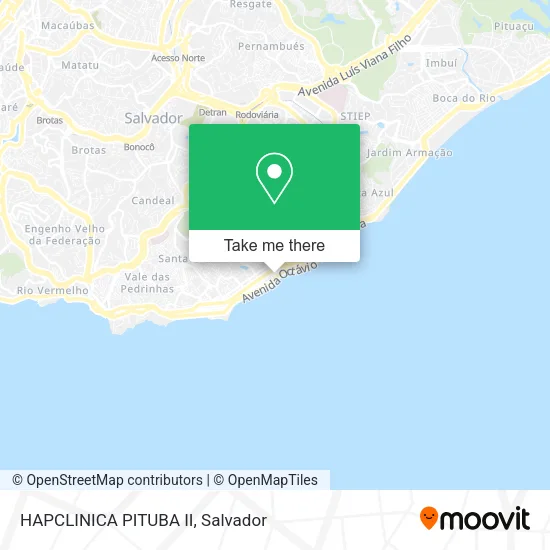 HAPCLINICA PITUBA II map