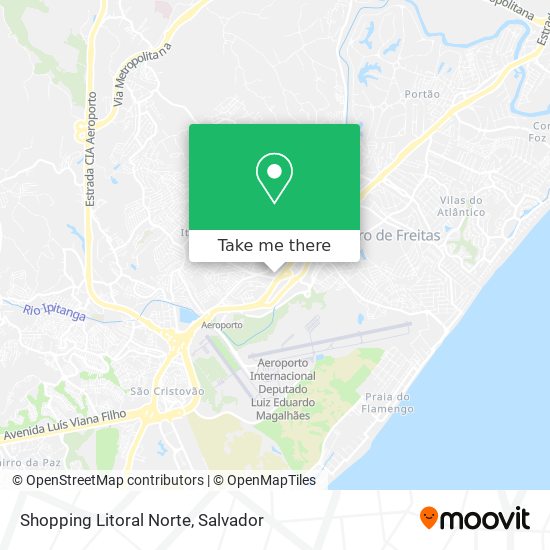 Mapa Shopping Litoral Norte