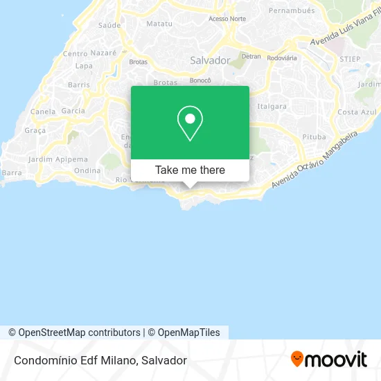 Condomínio Edf Milano map