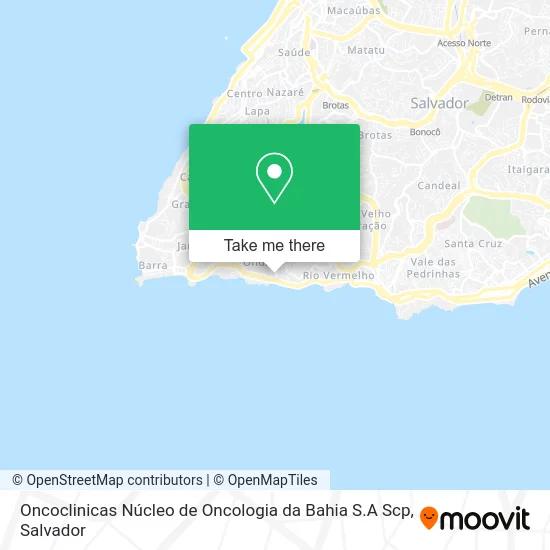 Oncoclinicas Núcleo de Oncologia da Bahia S.A Scp map