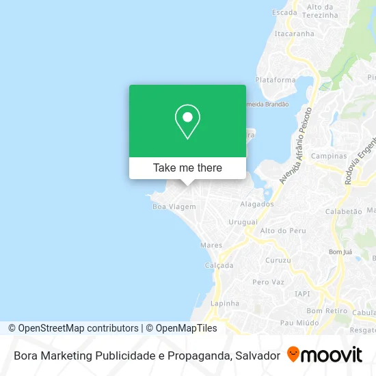 Bora Marketing Publicidade e Propaganda map