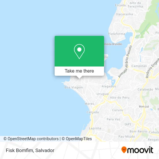 Fisk Bomfim map