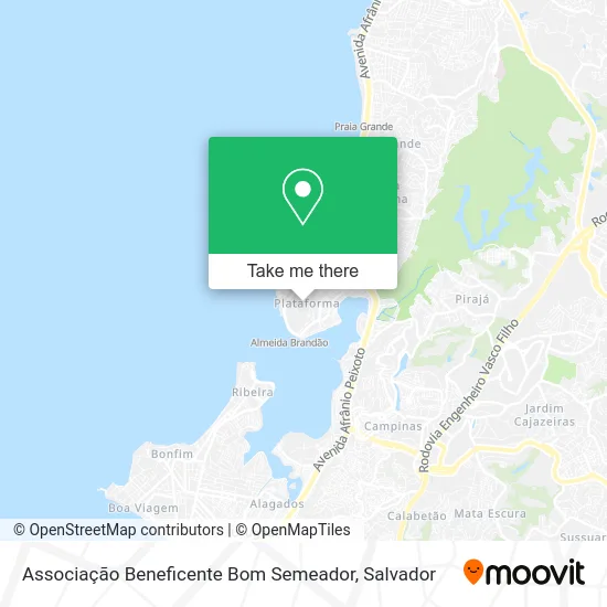 Associação Beneficente Bom Semeador map