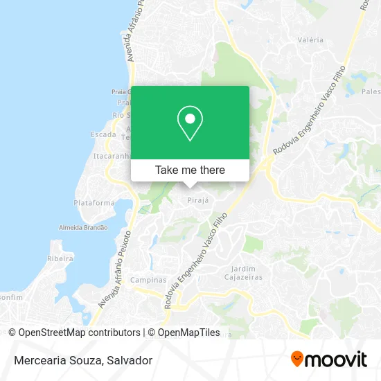 Mercearia Souza map