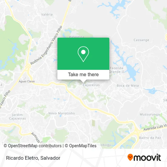 Ricardo Eletro map