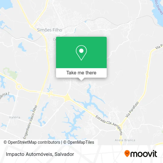 Impacto Automóveis map
