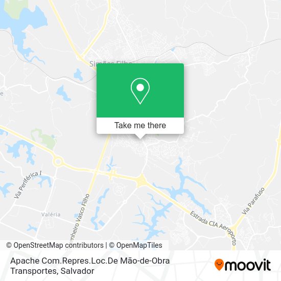 Apache Com.Repres.Loc.De Mão-de-Obra Transportes map