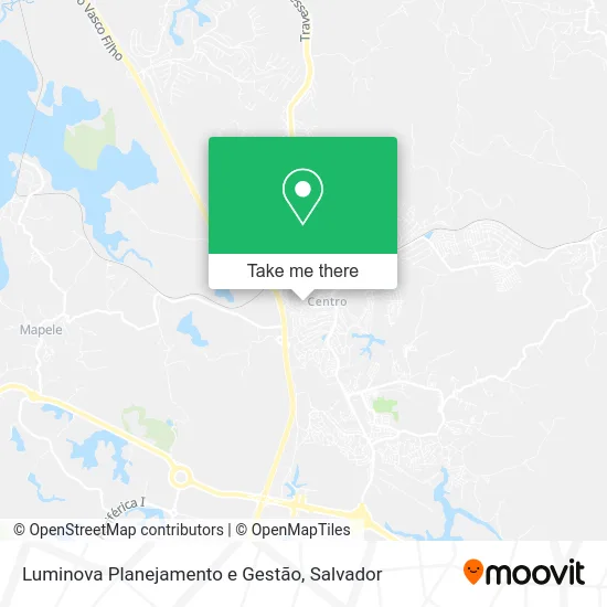 Luminova Planejamento e Gestão map