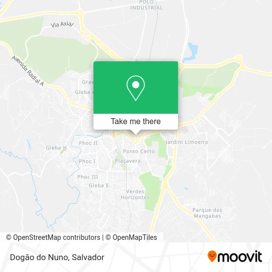 Dogão do Nuno map